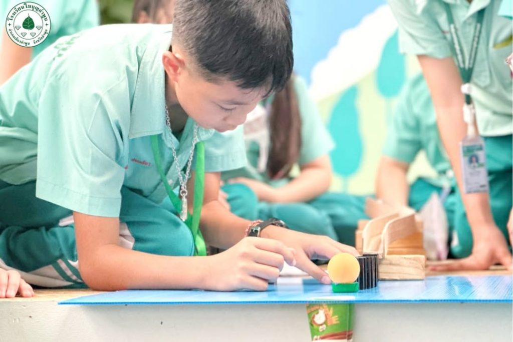 🔬✨ เปิดโลกแห่งการค้นพบ สนุกคิด สนุกทดลอง ในกิจกรรม “วันวิทยาศาสตร์ระดับประถมศึกษ…
